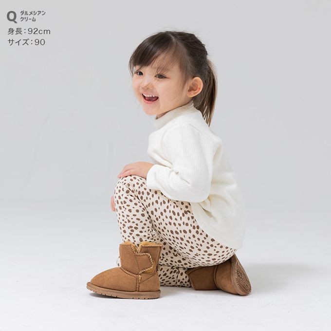 日本 Chil2 - [熱銷]刷毛保暖彈力長褲-中格紋-棕色系