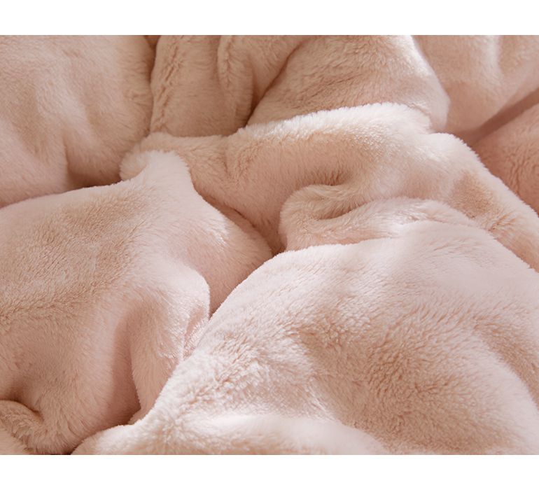 韓國 Maatila - 蓬鬆感高密度絨毛保暖棉被-草莓雪糕