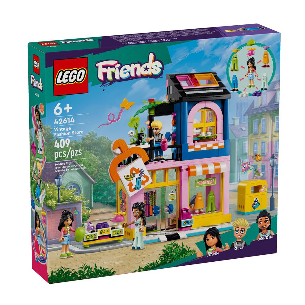 LEGO樂高 LT42614 Friends 姊妹淘系列 - 復古時裝店