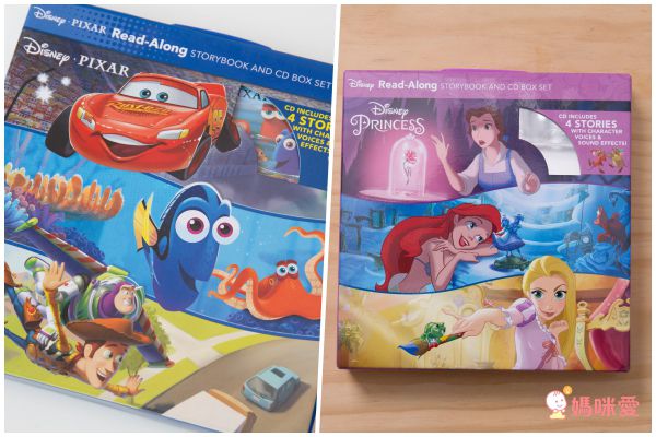 最低價73折起！【迪士尼英文盒裝套書】給3Y以上寶貝❤跟著喜歡的卡通角色學英文好easy✌