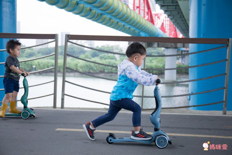 奧地利 Scoot & Ride - Kick1 Cool飛滑步車/滑板車-米色