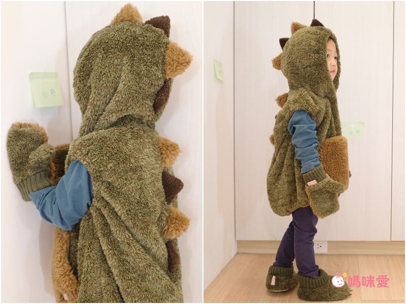 日本 BISQUE - 動物造型超柔軟大口袋連帽保暖背心-兔兔-桃粉 (建議年齡2-5y)