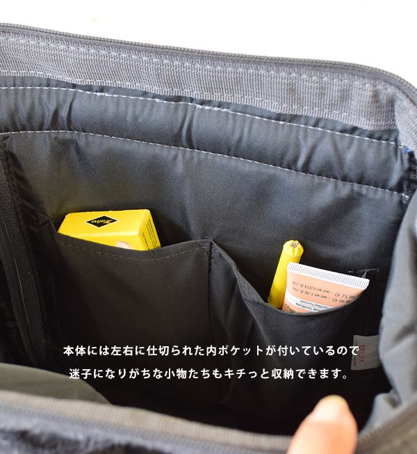 日本 Anello - 大開口毛毛後揹包-Regular大尺寸-IV米白