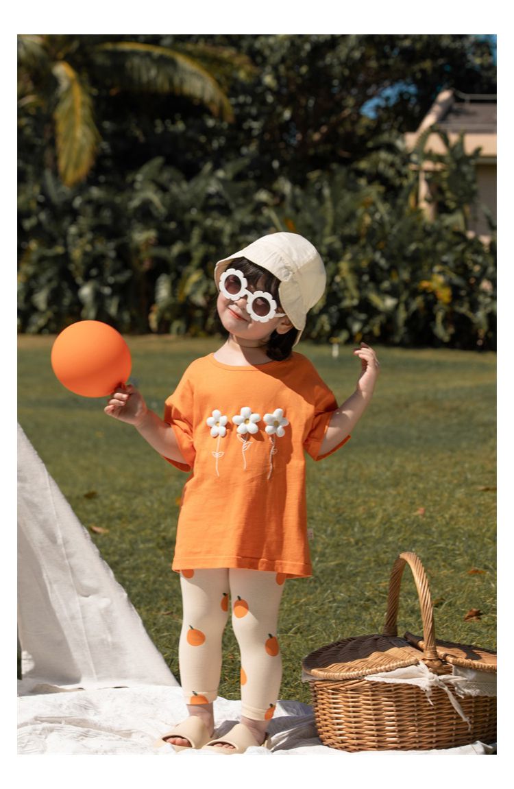 純棉立體圓領休閒短袖上衣-愛心-粉色