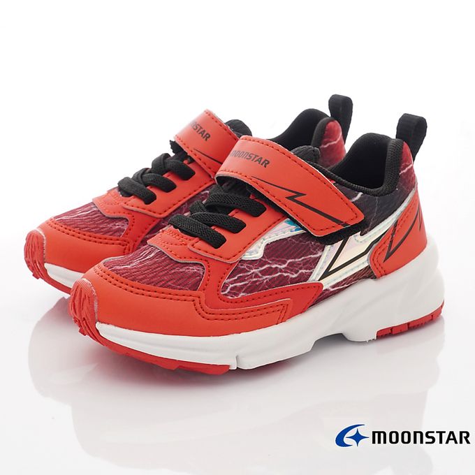 Moonstar日本月星 - 月星MSCN-3E競速運動款(中大童段)-運動鞋-紅