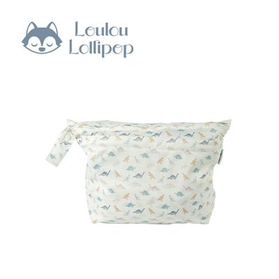 Loulou Lollipop - 可掛式防水雙層萬用收納包-恐龍小夥伴