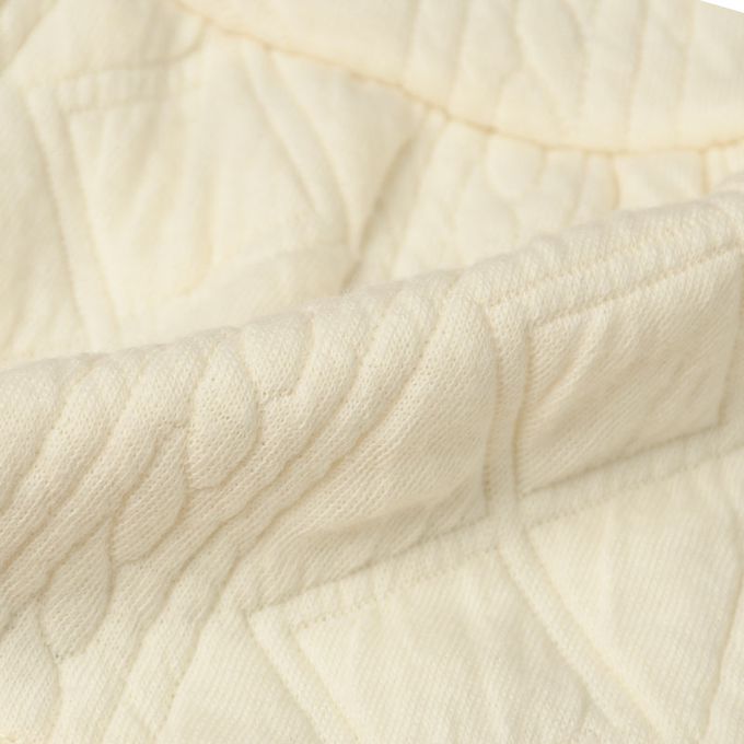 akachan honpo - 10分假兩件裙褲-鋪棉-象牙白色