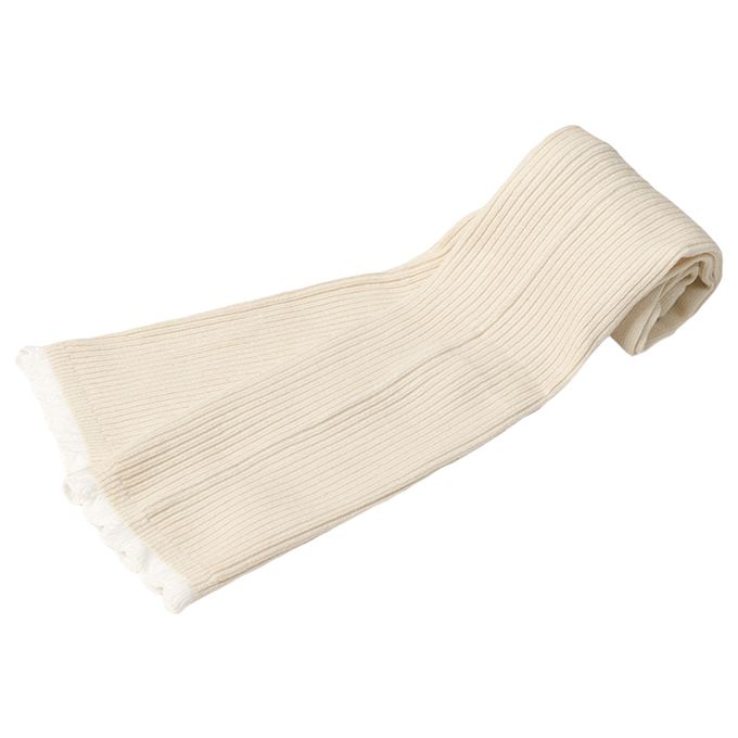 akachan honpo - 緊身褲-花邊褲腳-象牙白色