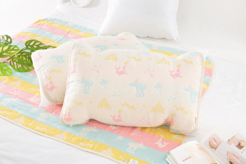 日本原裝認證 ♛ BeBe-Style三河木棉六重紗防踢背心、紗布被、浴巾、毛巾