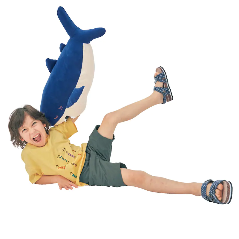 日本千趣會 - GITA 天竺棉印花短T-水母-深藍