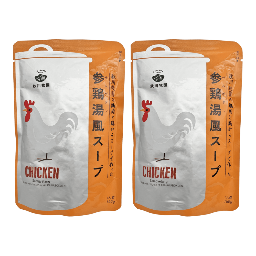 秋川牧園 - 日式風味蔘雞湯X2包-(效期2024.5.11)
