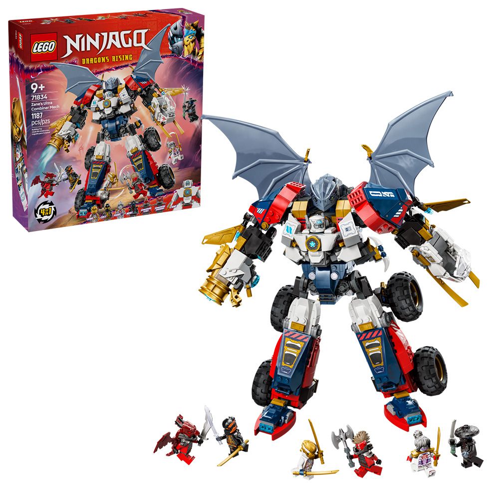 LEGO 71834 NINJAGO 旋風忍者系列 - 冰忍的終極合體機械人