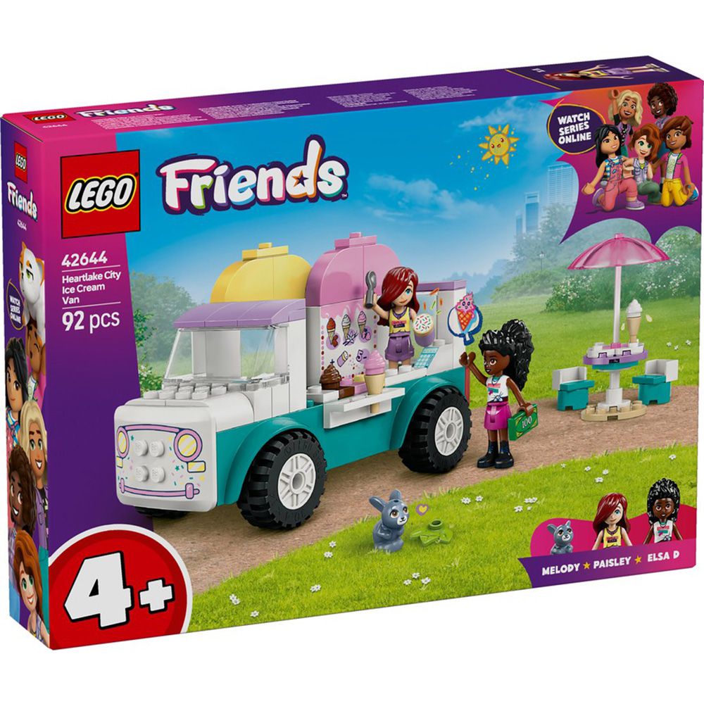 LEGO  42644 Friends 姊妹淘系列 - 心湖城冰淇淋車
