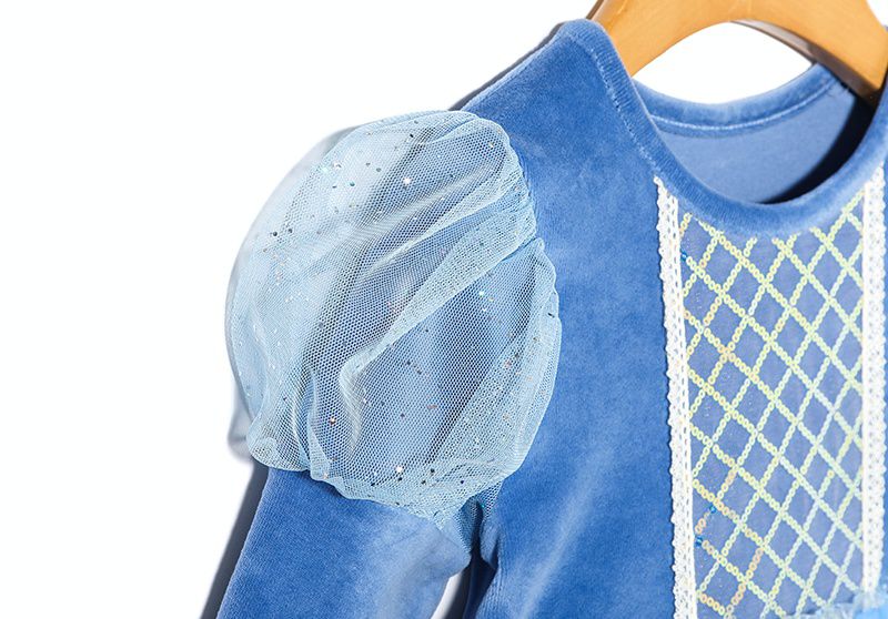 韓國 OZKIZ - 灰姑娘變裝5件組-(含洋裝、皇冠、魔法棒、項鍊、手套