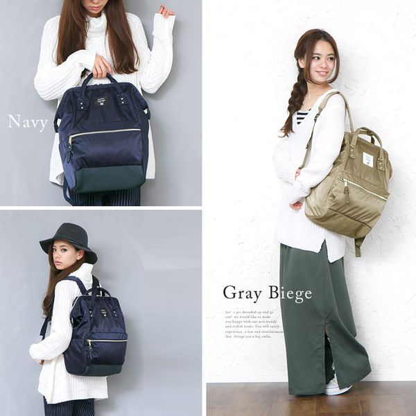 日本正品【anelloアネロ】2way 時尚後背包