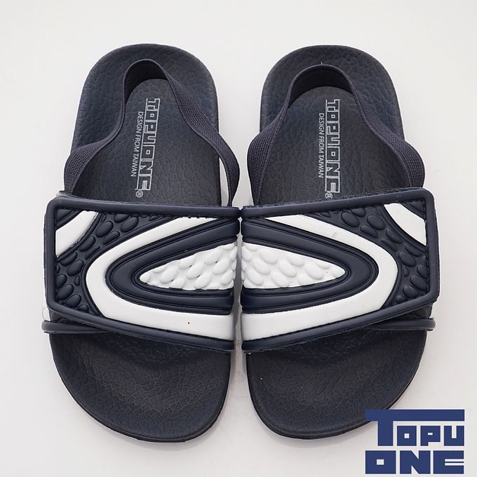 TOPUONE - TOPUONE黏貼拖鞋(袋裝)518217(中小童段)-拖鞋-藍