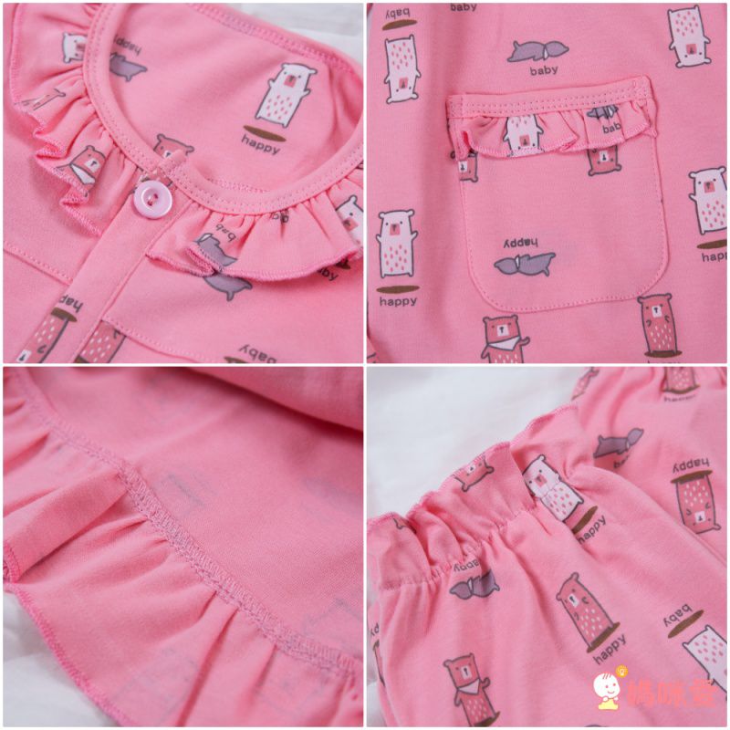 慵懶飯店風♕ 居家純棉睡衣套裝｜陪寶貝好睡