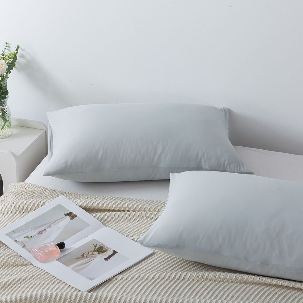 極致涼感抱冰枕套2入-薄荷灰綠 (50x75m)