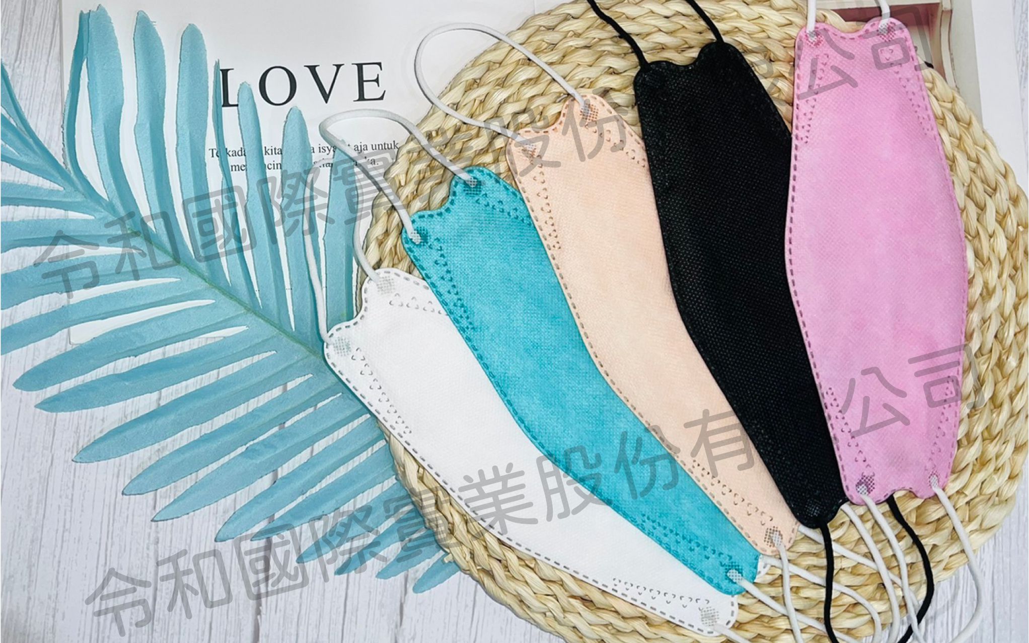 令和 Linghe - 成人醫療級韓式KF94立體口罩/雙鋼印/台灣製-4D魚形/3D韓版-天使白 (20.5x8.2±0.5cm)-10入/盒(未滅菌)