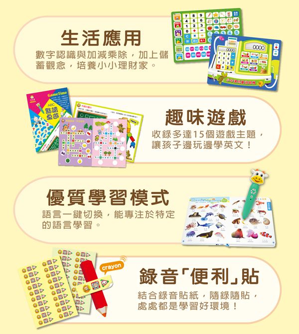 全腦開發點讀大寶盒-48件組升級版 (40.5*20.8*9.5cm)