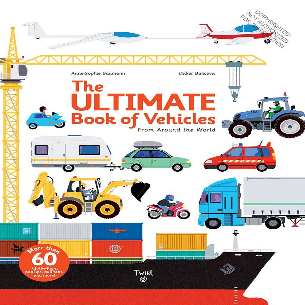 THE ULTIMATE BOOK OF VEHICLES:FROM AROUND THE WORLD-精裝