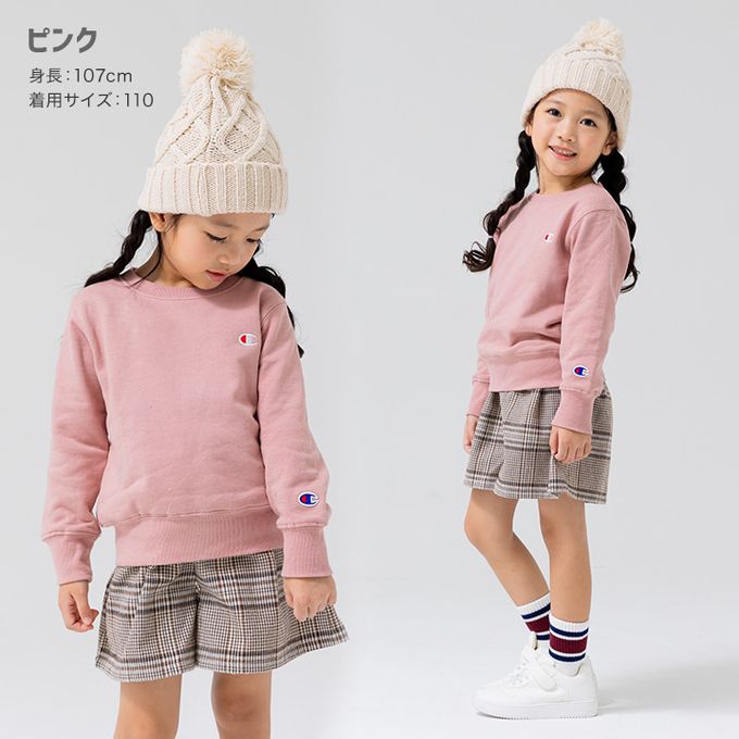 日本 Chil2 - Champion聯名 裏毛定番長袖上衣-白