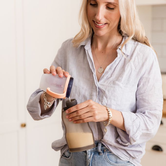 紐西蘭 HaaKaa - 矽膠多功能儲乳袋-260ml