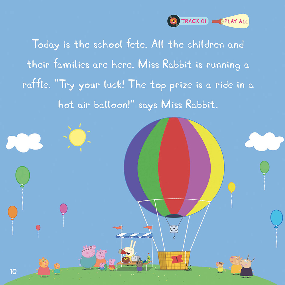 粉紅豬小妹教你說英語：佩佩去渡假（精裝版）