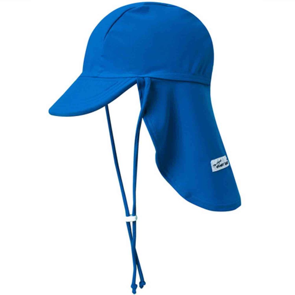 韓國 Vaenaitbaby - (抗UV)遮脖防曬泳帽-藍