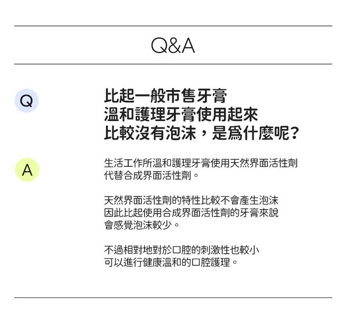 韓國 SAENGONG 生活工作所 - 【出清】溫和護理牙膏-口氣清新100ml