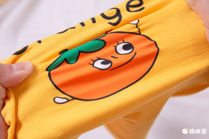 純棉短袖上衣-櫻桃-粉色