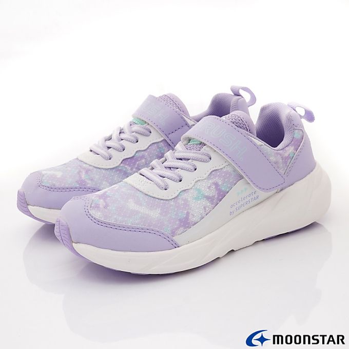 Moonstar日本月星 - 月星 Light foam系列運動機能童鞋款-LV11291紫(中大童段)-機能運動鞋-紫
