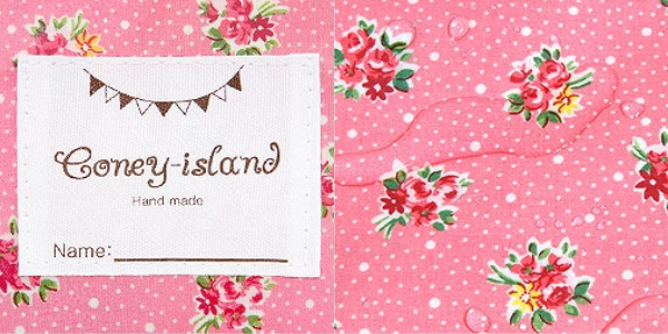 韓國 Coney Island - 防水睡袋收納袋(純棉內裏)-粉紅花朵 (77.5*42.5*11cm)