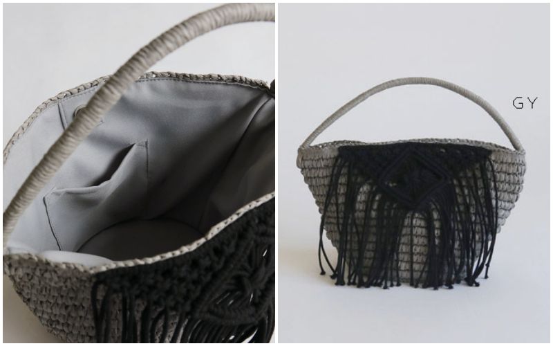 日本妞夏日最愛。草編包Ｘ編織包