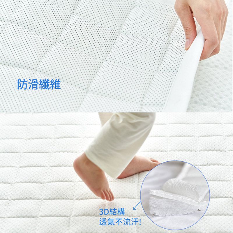 正韓Hello HiZoo - 3D Aqua Mesh 透氣涼感嬰幼兒抗菌防蟎睡墊/涼感止滑睡墊/兒童睡墊(兒童款)