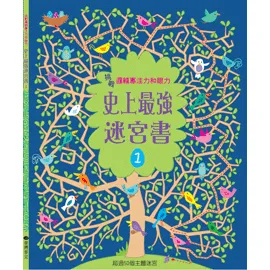 挑戰邏輯專注力和眼力：史上最強迷宮書1-平裝