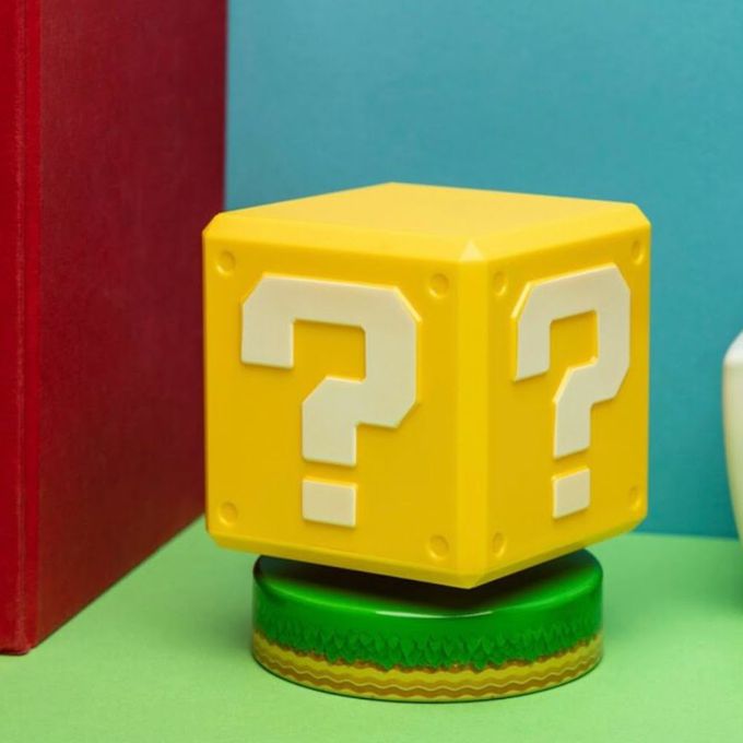 Paladone UK - 任天堂超級瑪利歐 問號箱造型燈 小夜燈 ICON系列