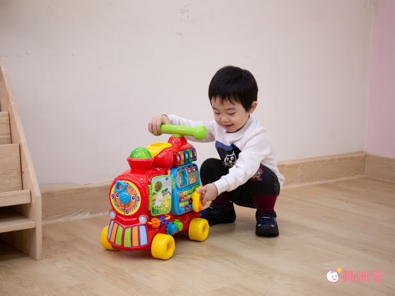 Vtech - 4合1智慧積木學習車-藍色-正版代理商公司貨