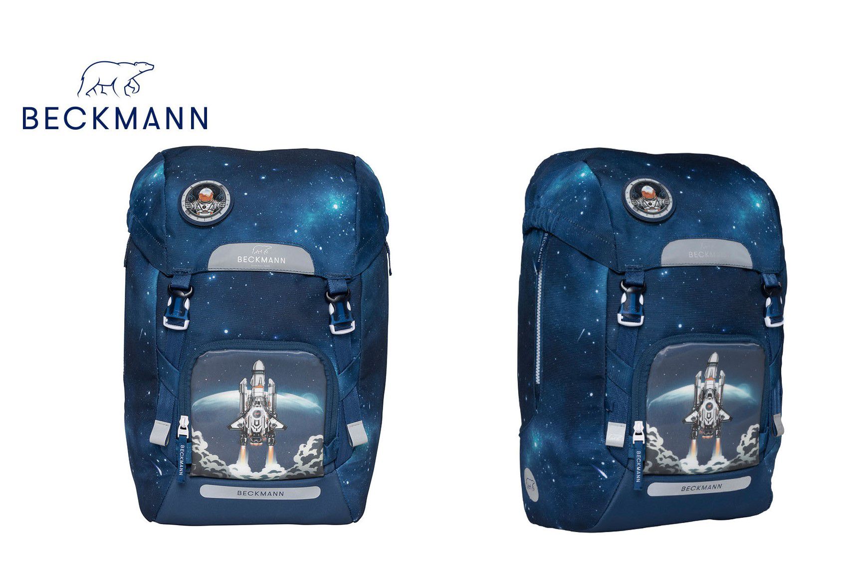 Beckmann - Classic Maxi 護脊書包 28L-3D太空火箭