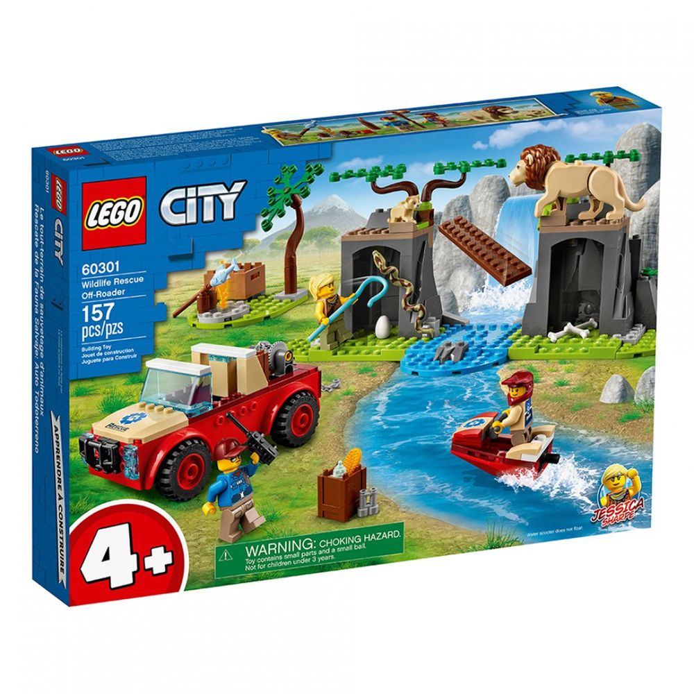 樂高 LEGO - 樂高積木 LEGO《 LT60301》City 城市系列 - 野生動物救援越野車-157pcs