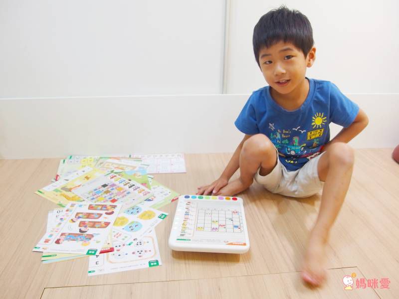 培養孩子邏輯的法寶✎【青林5G智能學習寶】點讀平板＋高達368個遊戲圖卡可替換★