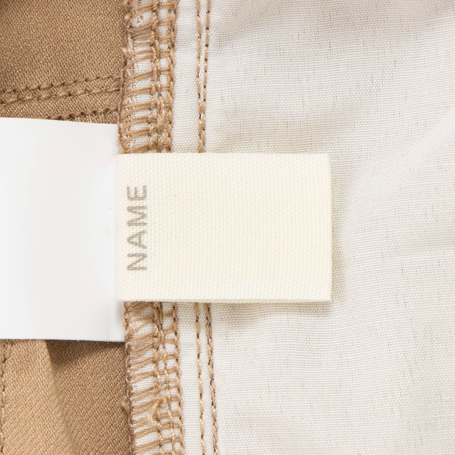 日本千趣會 - GITA 高彈性好動直筒口袋長褲-杏