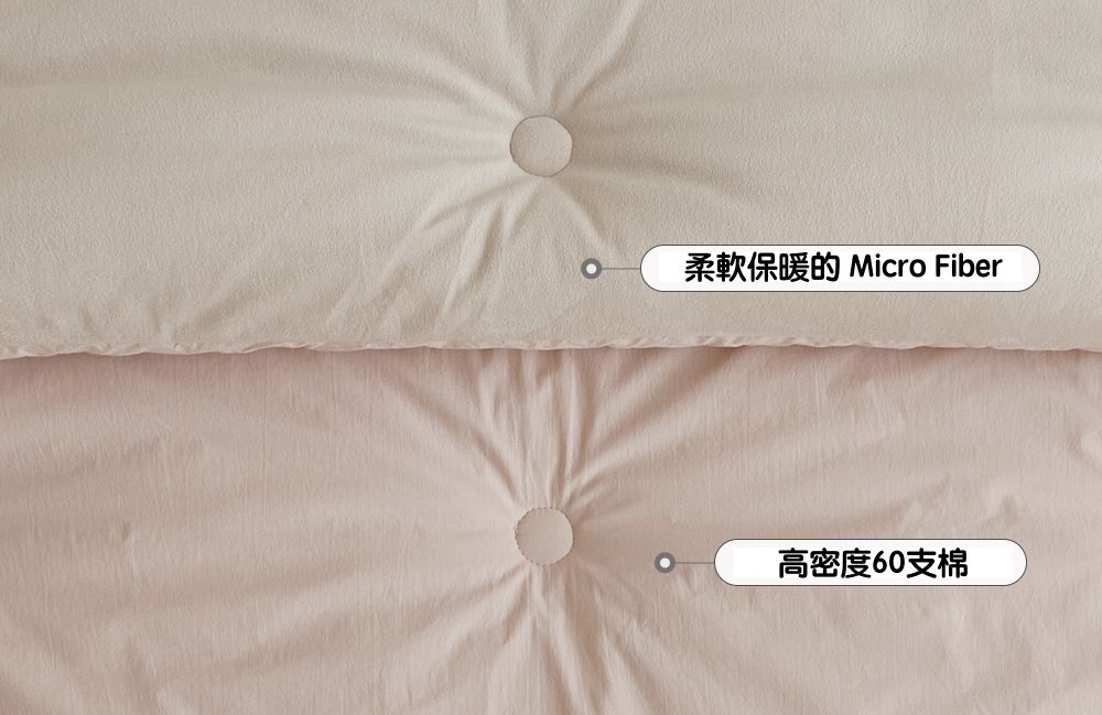 韓國 Maatila - 高密度60支棉舒柔超細纖維棉被(冬被)-薄荷綠