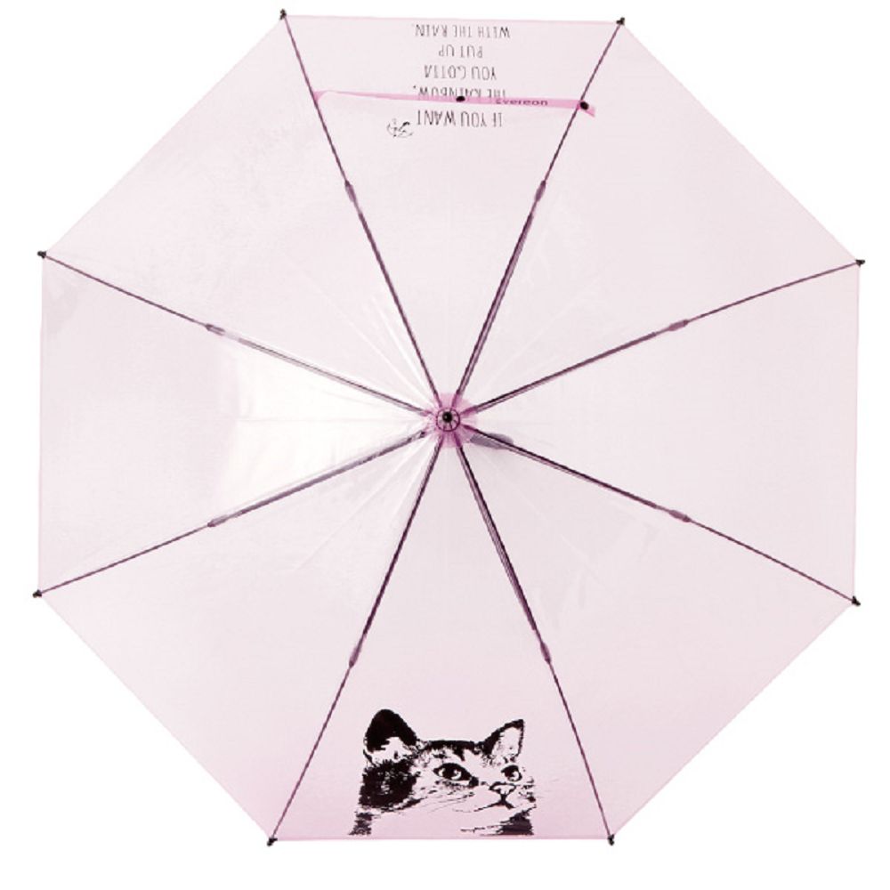 日本Caetla - Evereon可替換式環保輕量傘-貓咪CAT