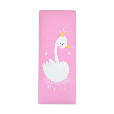 JoyNa - 4入-立體防撞隔音壁貼 寶寶床圍加厚防撞墊 軟包墊-天鵝公主2入+隨機2入 (20*50*3cm)