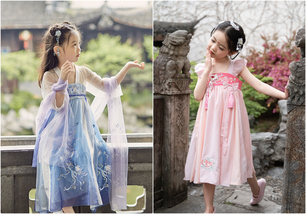 【下殺7折】 改良漢服洋裝 ❀ 過年出遊最吸睛