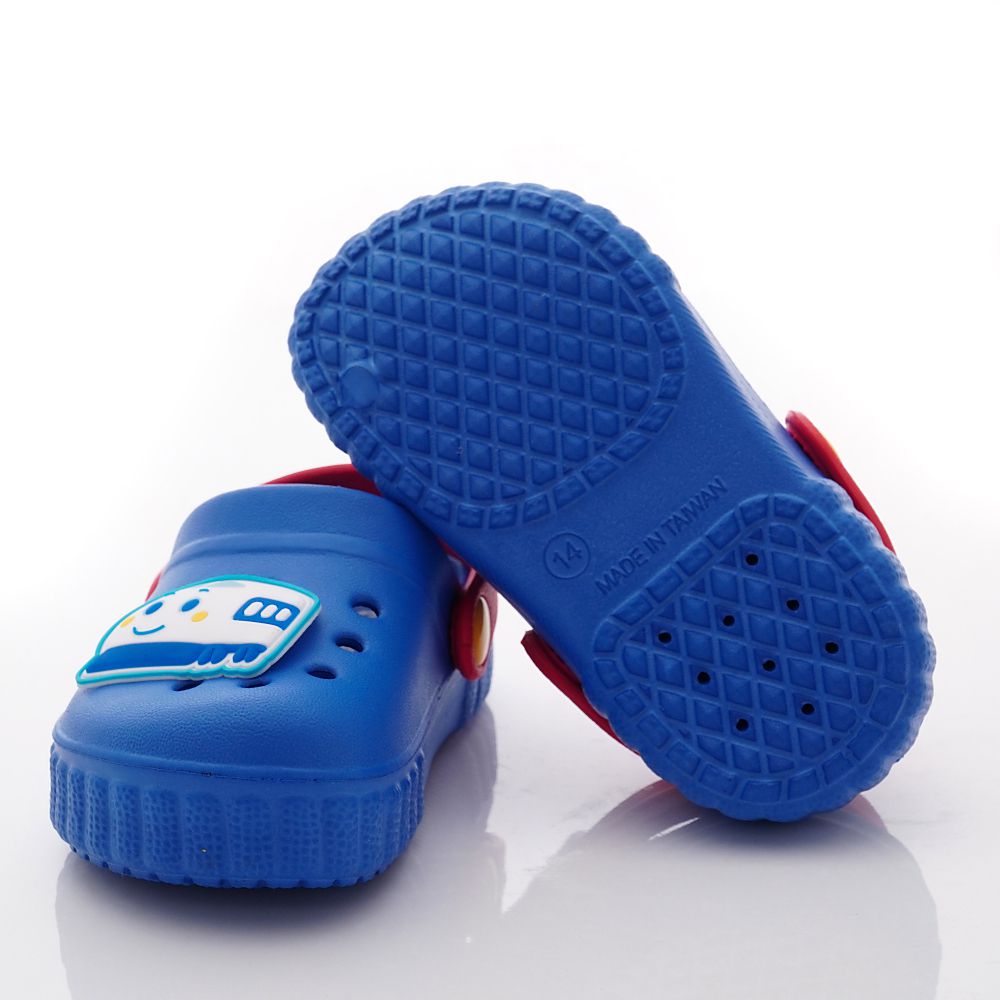 HELLO KITTY - 新幹線休閒拖鞋款821420系列(中小童段)-藍