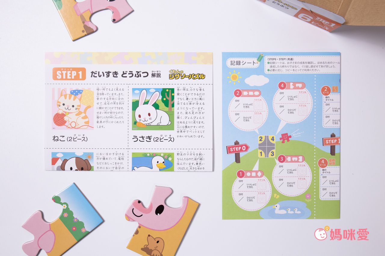 KUMON - 益智拼圖STEP 5-3 巴士、工程車及消防車-96pcs/117pcs/140pcs