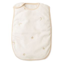 akachan honpo - 新生兒柔軟舒適防踢被-象牙白色 (50~80cm)