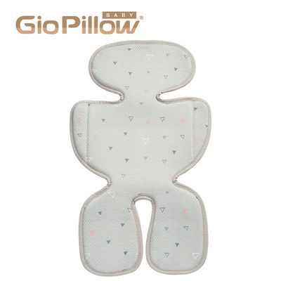 韓國 GIO Pillow - 超透氣推車/汽座座墊-花色款-宇治山丘